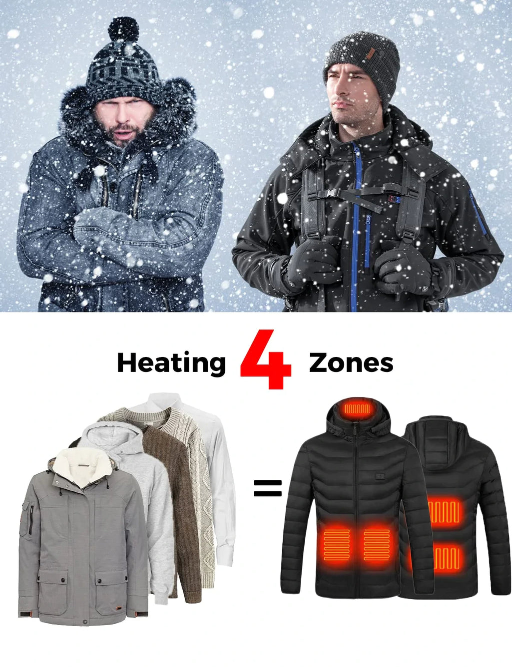 Dainely™ Unisex Heated Jacket