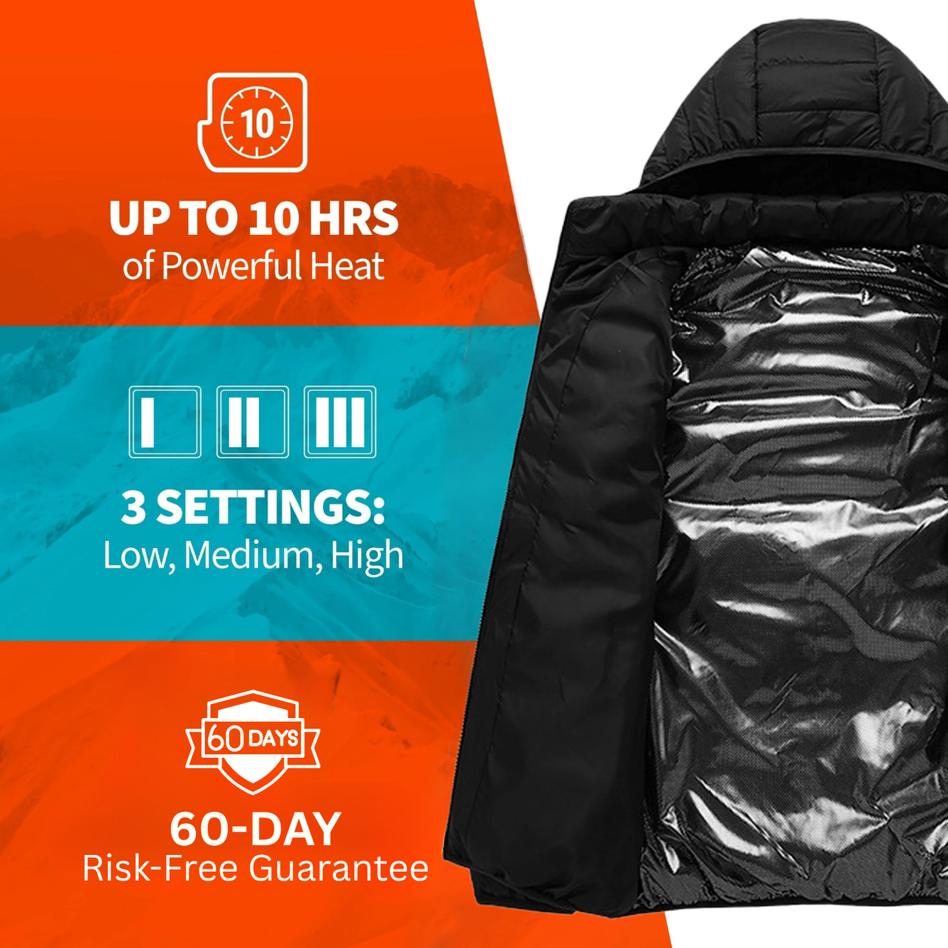 Dainely™ Unisex Heated Jacket